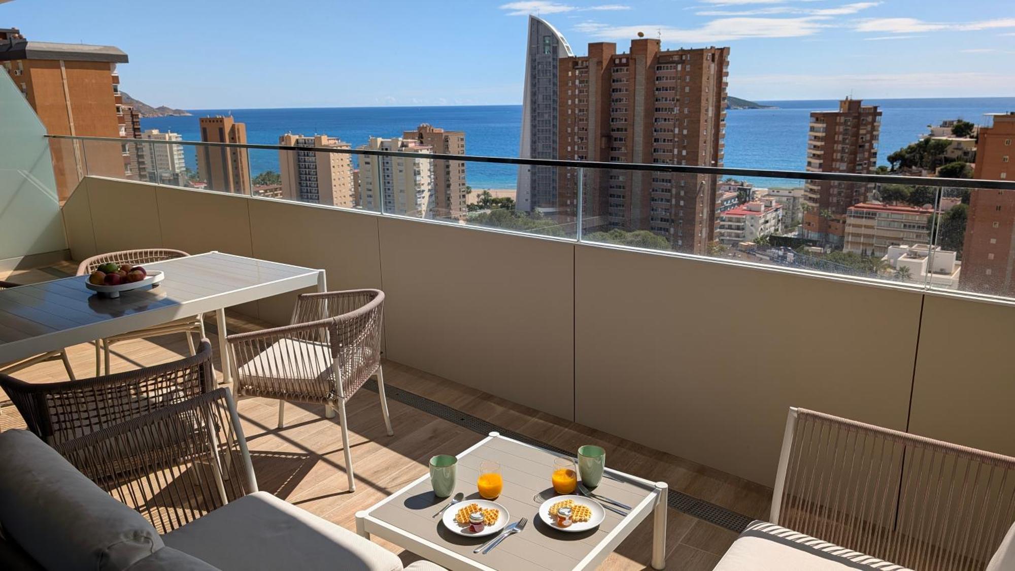 Benidorm Beach Sea View Apartment Kültér fotó