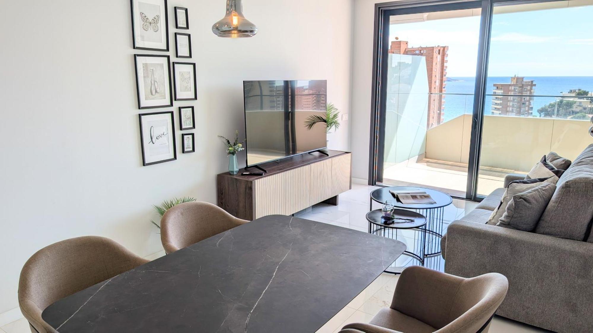 Benidorm Beach Sea View Apartment Kültér fotó